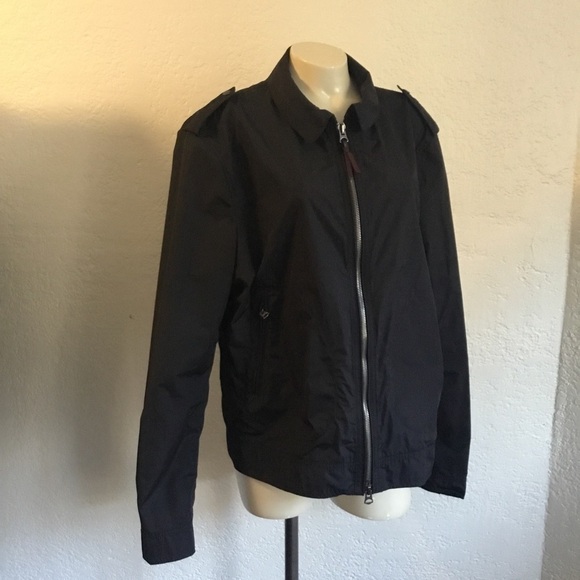 𝅺BURBERRY BRIT  BLACK JACKET XL - Picture 2 of 12
